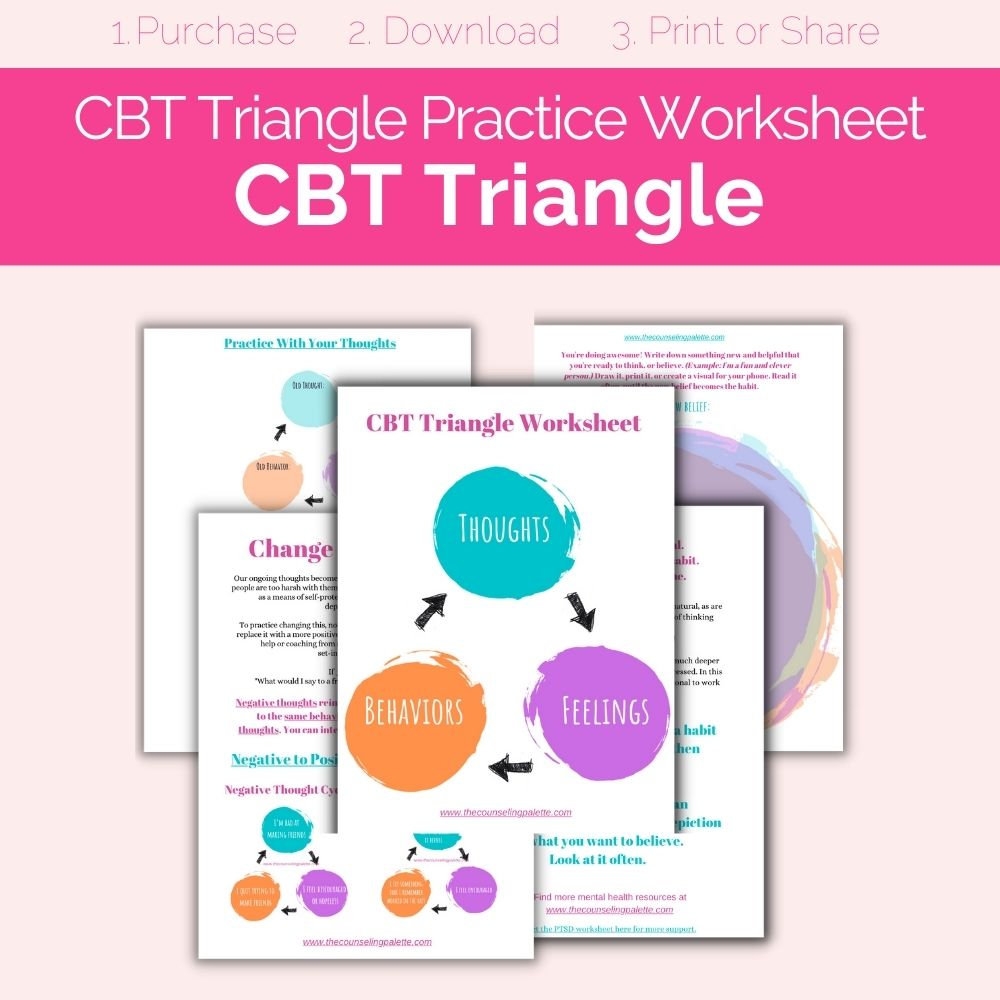 10 Top CBT Worksheets For Learning Cognitive Behavioral Therapy 10 Top CBT Worksheets For Learning Cognitive Behavioral Therapy