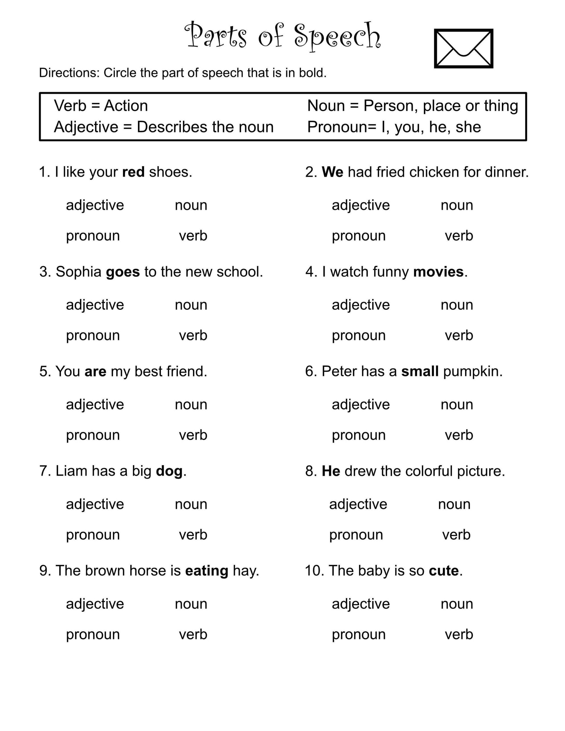 1st Through 3rd Grade Parts Of Speech Worksheets Verbs Nouns Adjectives Pronouns Printable Etsy Ireland 1st Through 3rd Grade Parts Of Speech Worksheets Verbs Nouns Adjectives Pronouns Printable Etsy Ireland