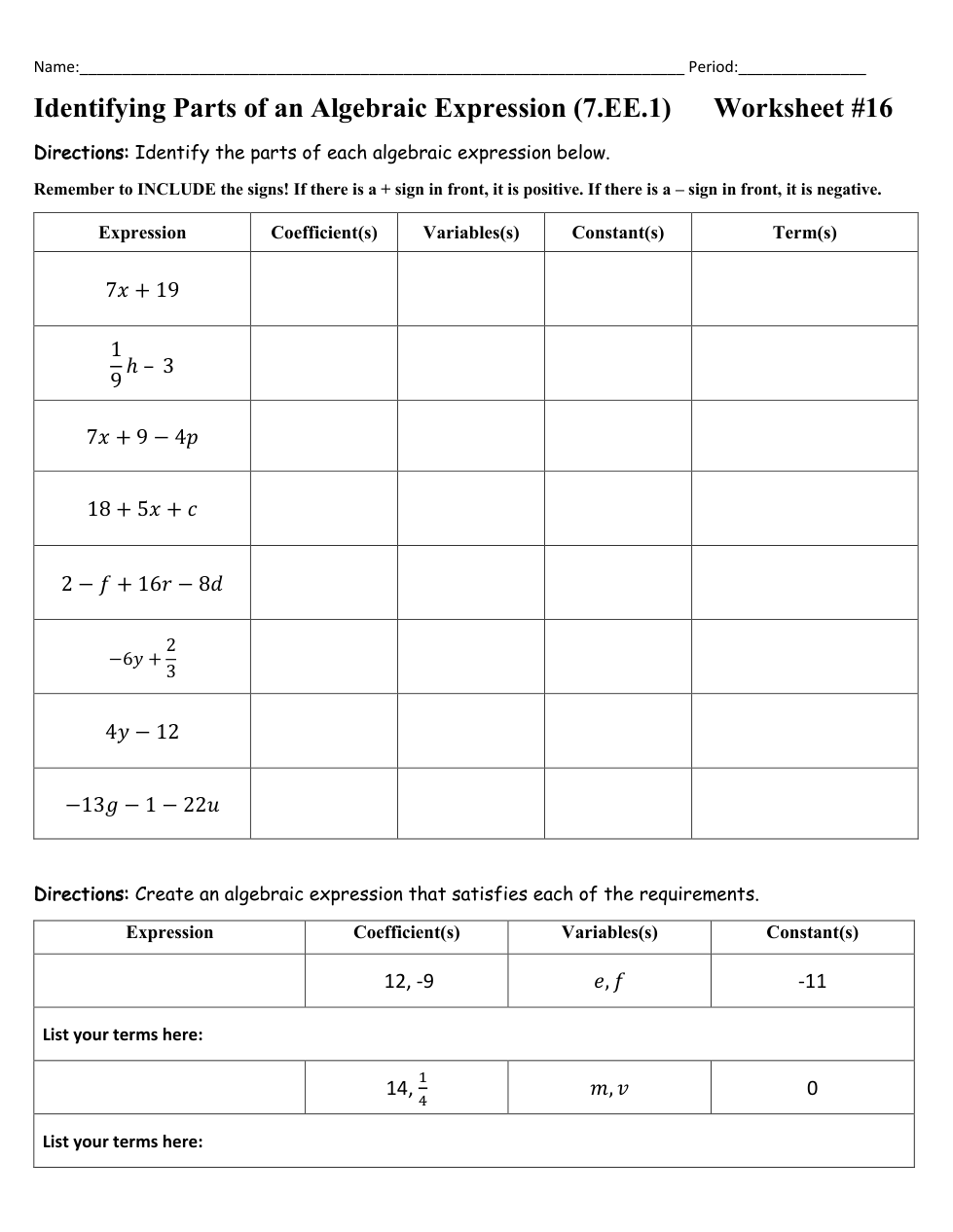 745LRIS WS 16 Gray Identifying Parts Translating Expressions Janelle Warby Library Formative 745LRIS WS 16 Gray Identifying Parts Translating Expressions Janelle Warby Library Formative