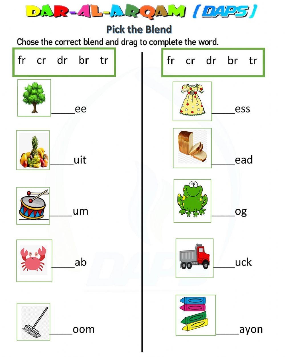 Blend Words Worksheet Worksheet Worksheets Library Blend Words Worksheet Worksheet Worksheets Library