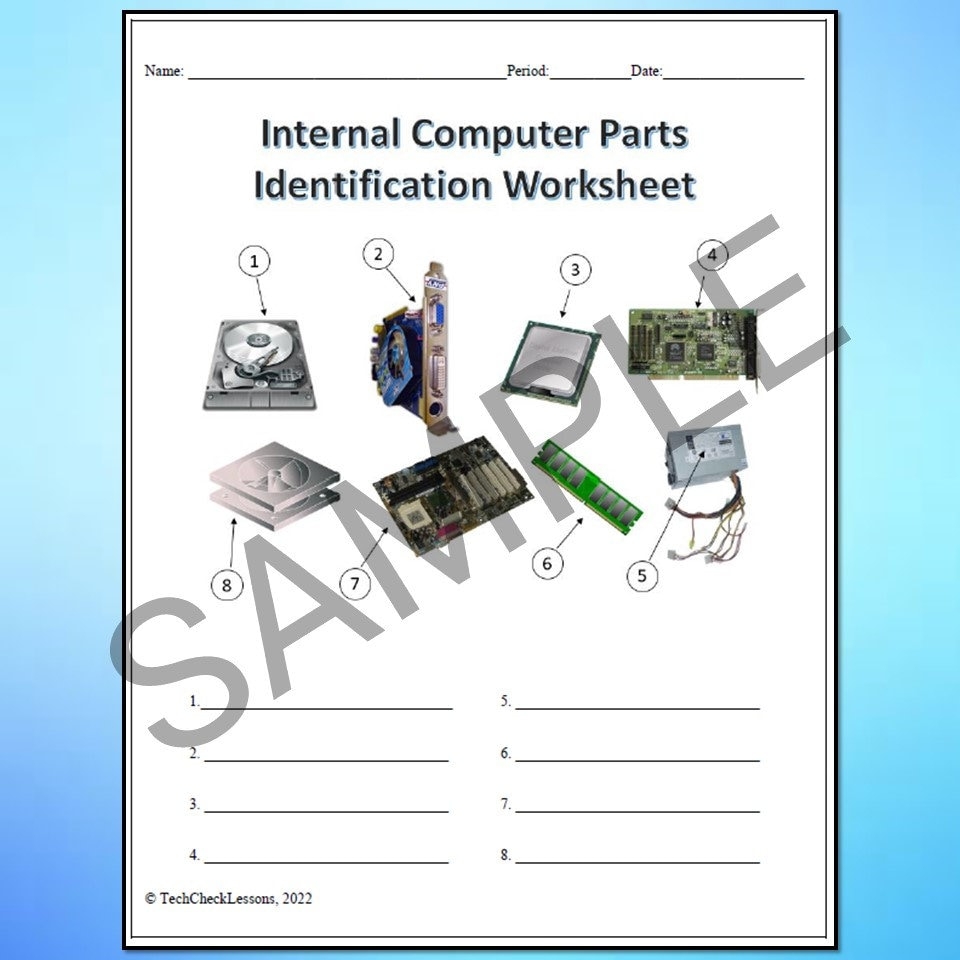 Computer Parts Labeling Activity 6 Worksheets Editable DIGITAL DOWNLOAD Etsy Computer Parts Labeling Activity 6 Worksheets Editable DIGITAL DOWNLOAD Etsy