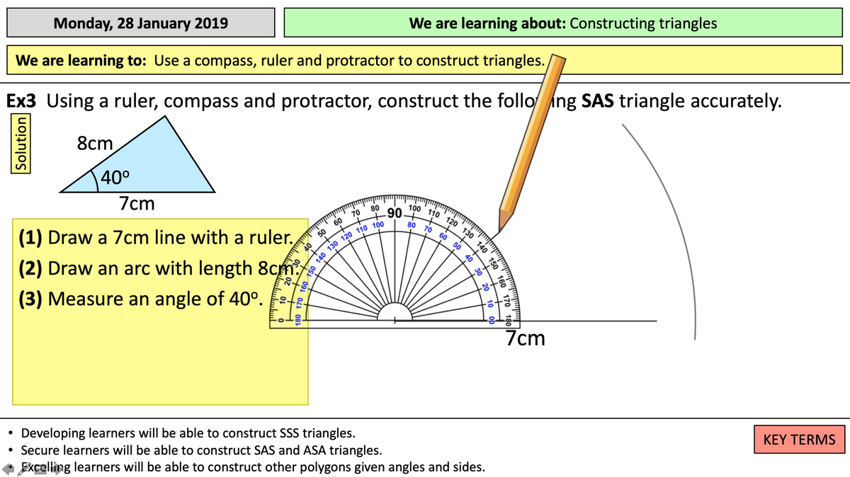 Constructing Triangles Teaching Resources
