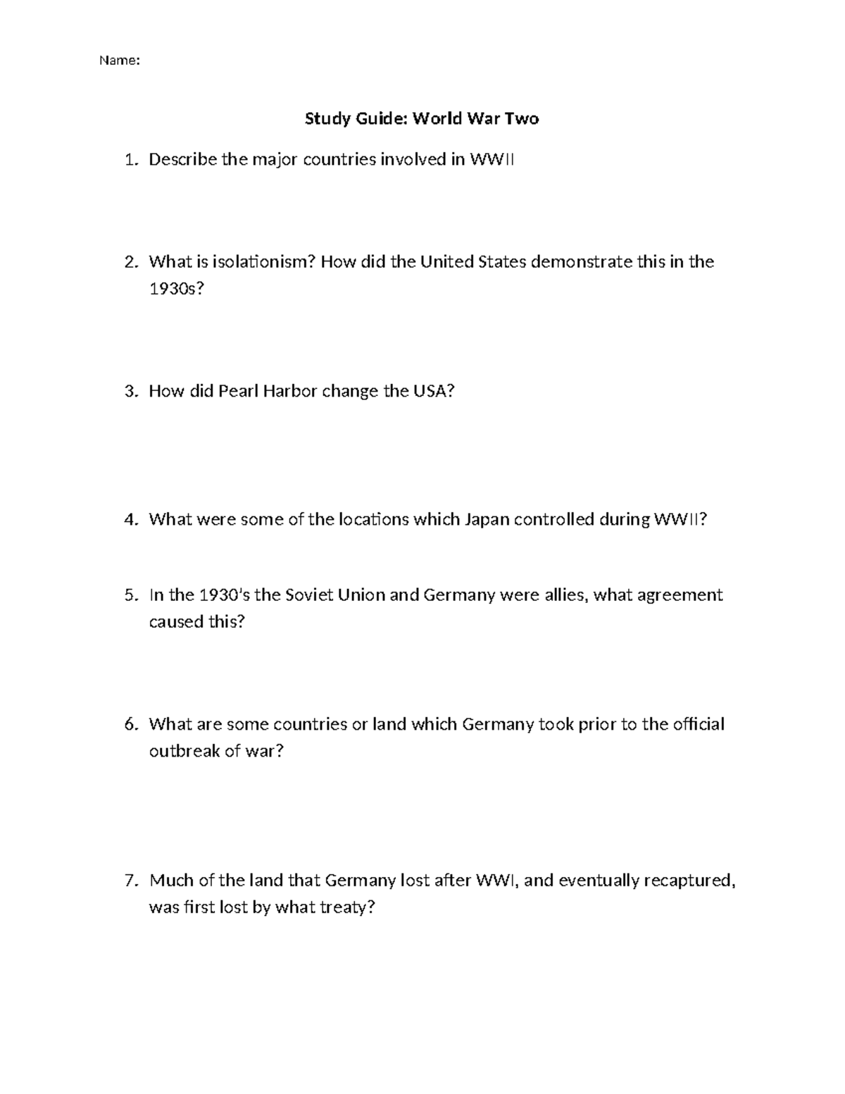 Crash Course US History Diaz 35 WW II Overview Part 1 Studocu Crash Course US History Diaz 35 WW II Overview Part 1 Studocu