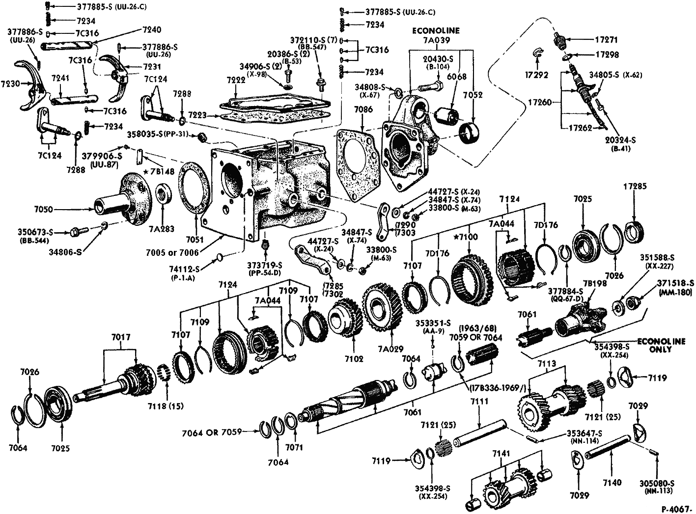 Econoline Drawing Econoline Drawing