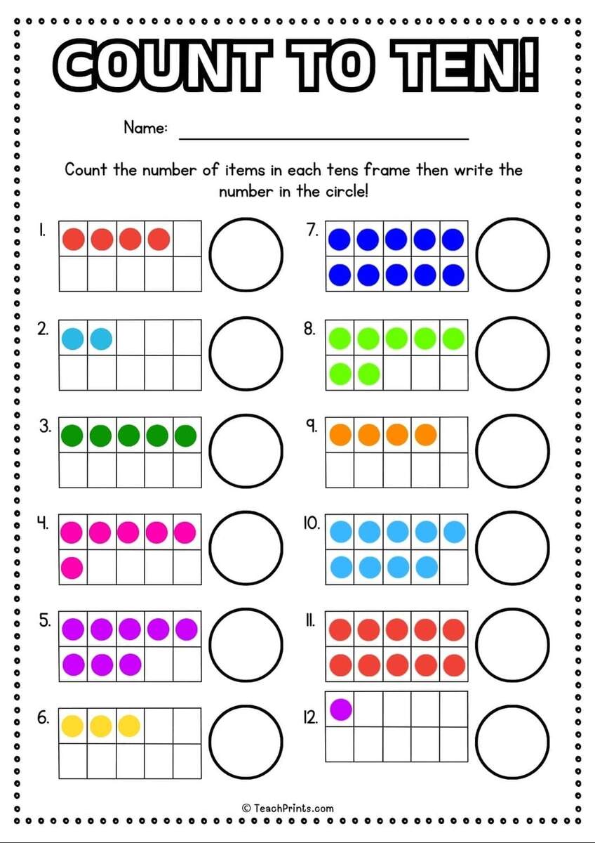 Tens And Ones Worksheet For 1st Grade Free Printable