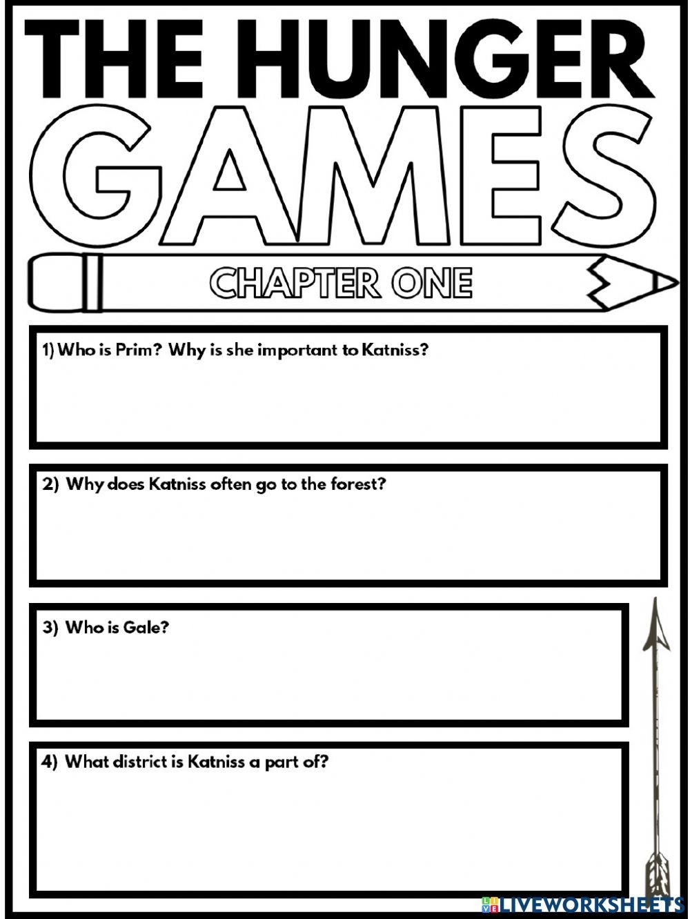Free Hunger Games Worksheet Download Free Hunger Games Worksheet Png Images Free Worksheets On Clipart Library The Hunger Games Suzanne Collins Part 1 Test ESL Worksheet By GermanKraut
