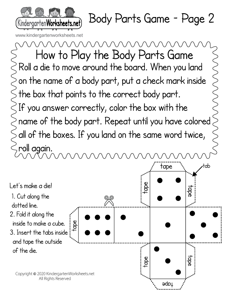 Body Parts Word Search Puzzle Educational Game For Kids Human Body Learning Worksheet Stock Vector Image Art Alamy