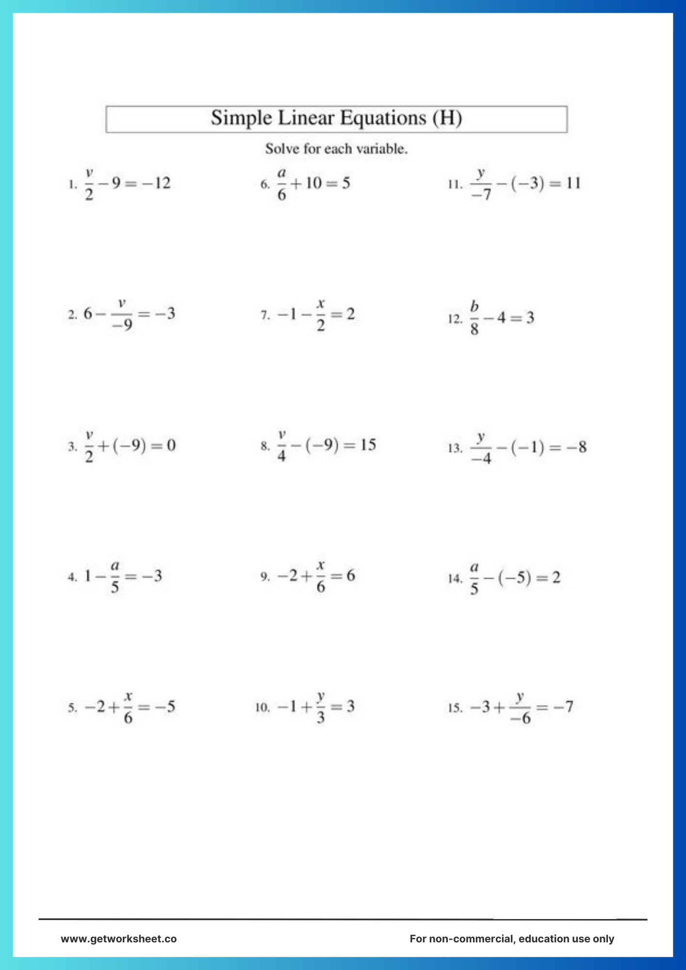 Free Two Step Equations Worksheets Worksheets Get Worksheet Free Two Step Equations Worksheets Worksheets Get Worksheet