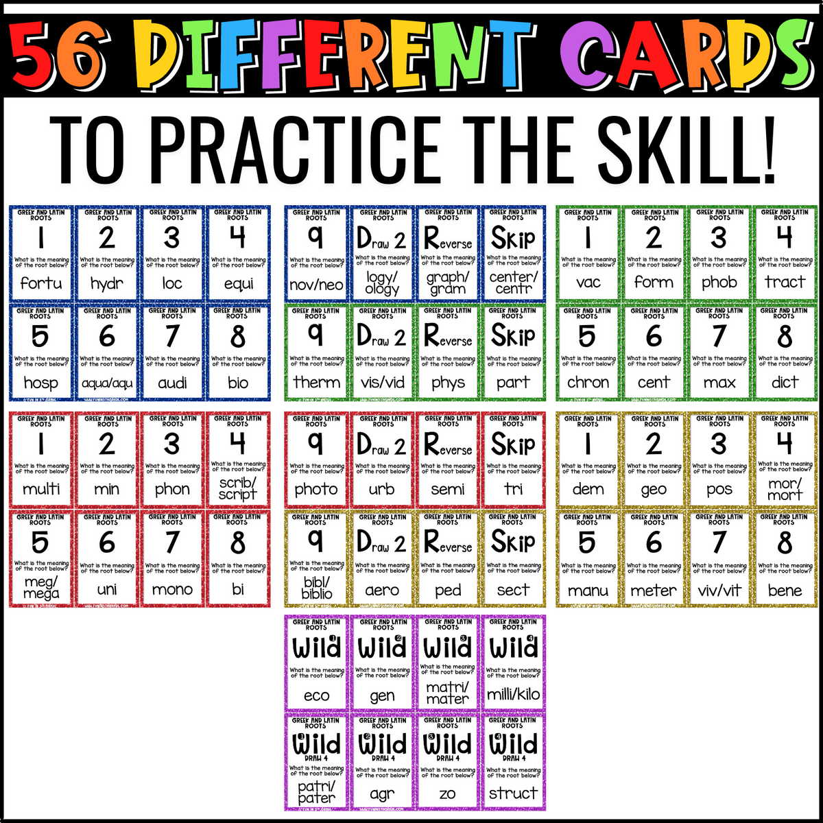 Greek And Latin Roots Review Game U Know Reading Skills Activity Fun In 5th Grade MORE Greek And Latin Roots Review Game U Know Reading Skills Activity Fun In 5th Grade MORE