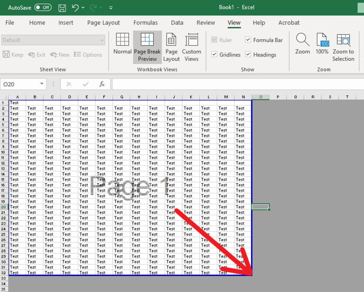 How To Fix Part Or Full Excel Spreadsheet Page Not Printing HubPages How To Fix Part Or Full Excel Spreadsheet Page Not Printing HubPages