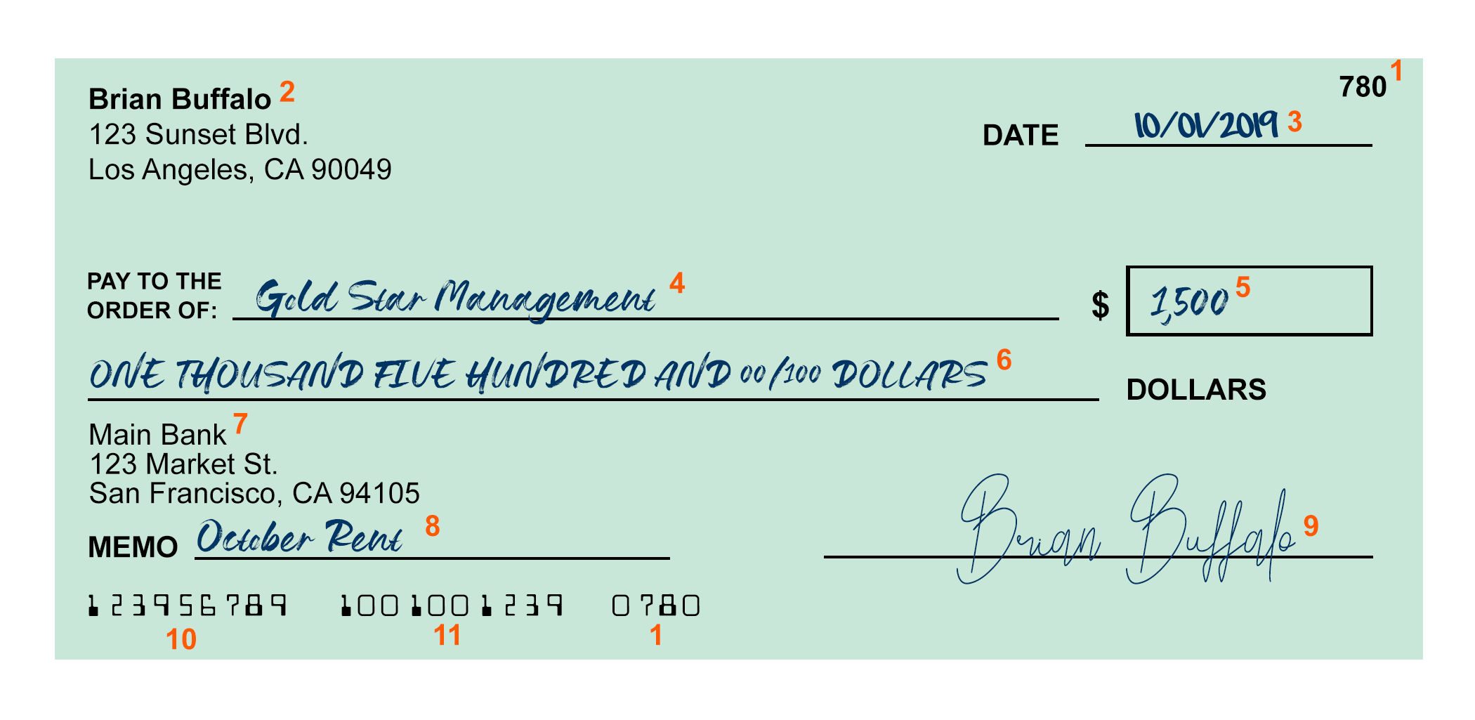 How To Write A Check Writing A Check Examples OppU