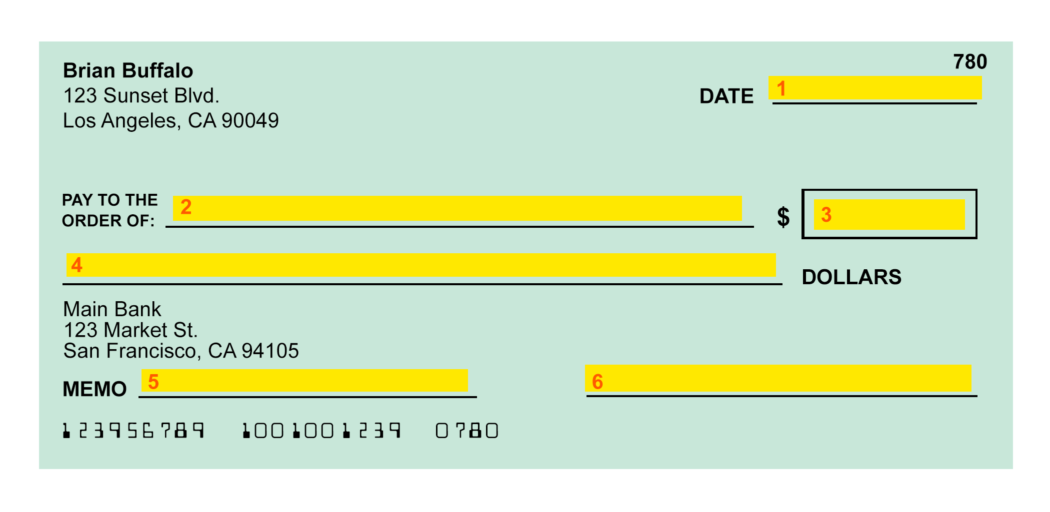 How To Write A Check Writing A Check Examples OppU