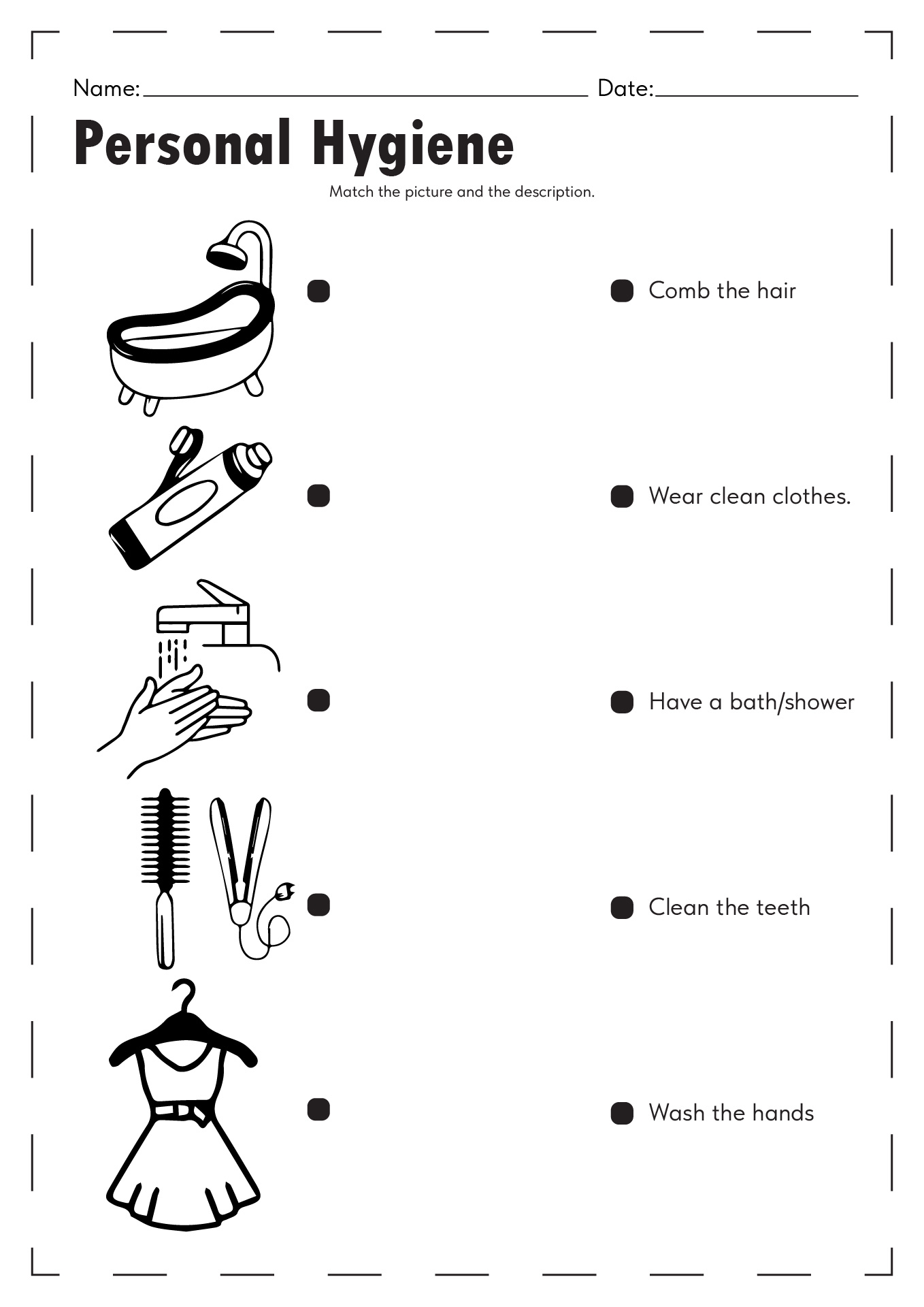 Hygiene Worksheets Free Printable Hygiene Worksheets Free Printable