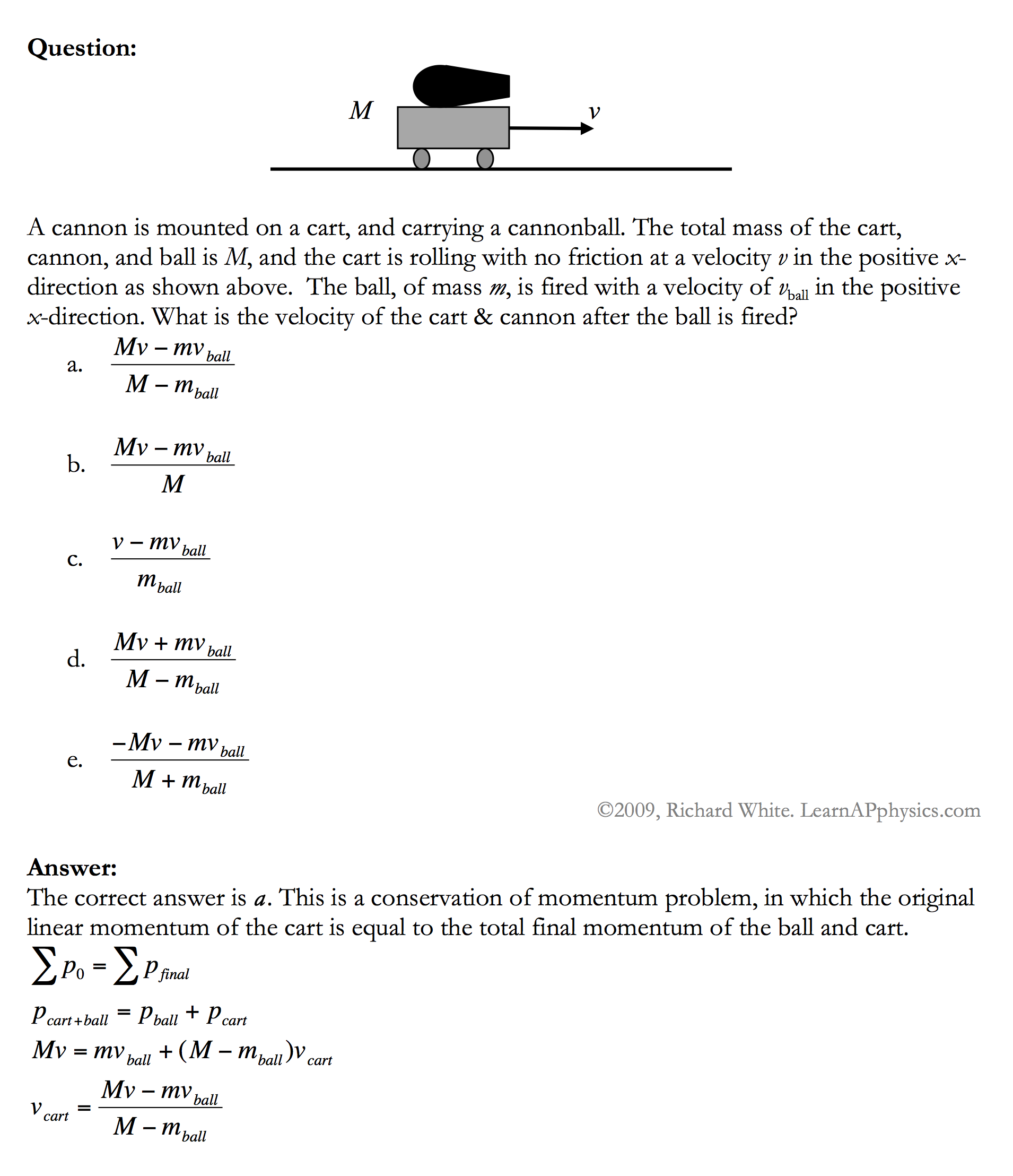 Learn AP Physics Conservation Of Momentum Learn AP Physics Conservation Of Momentum