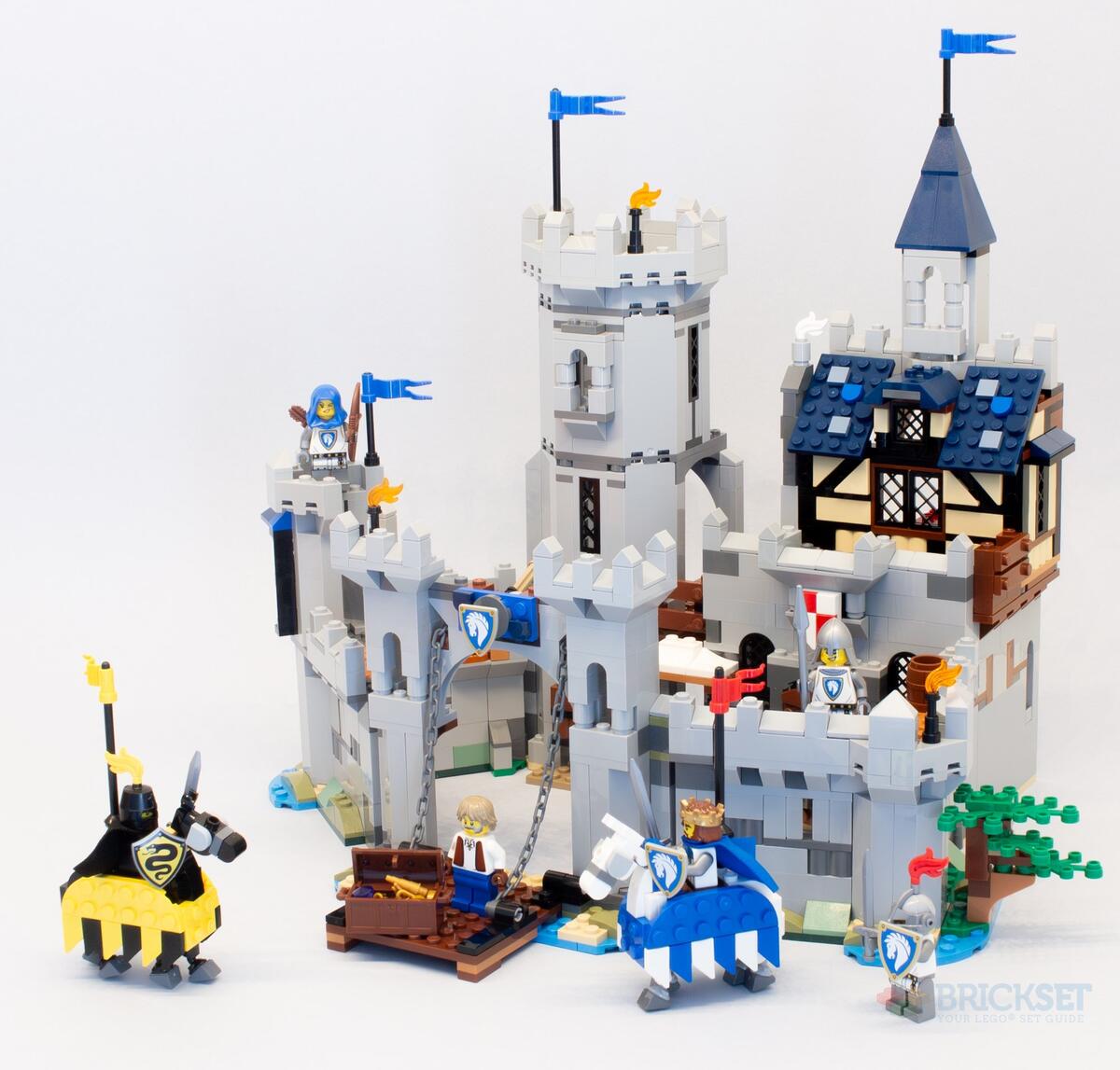 LEGO Creator 31168 Medieval Horse Knight Castle Review Brickset