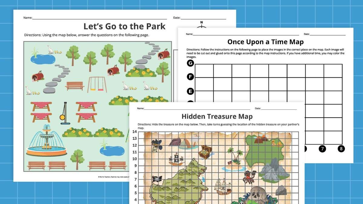 Map Skills Worksheets Free Printable Bundle Free Printable World Map Bundle