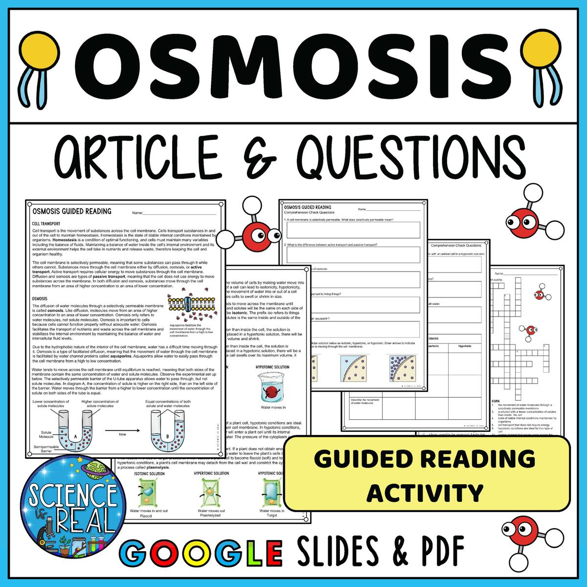 Osmosis Reading Comprehension And Questions Osmosis Worksheets Classful Osmosis Reading Comprehension And Questions Osmosis Worksheets Classful