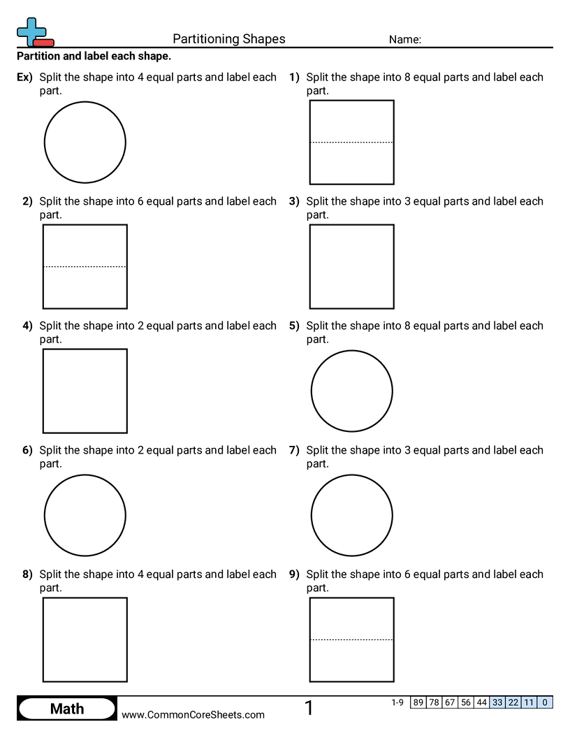 Partitioning Shapes Worksheet Download Partitioning Shapes Worksheet Download