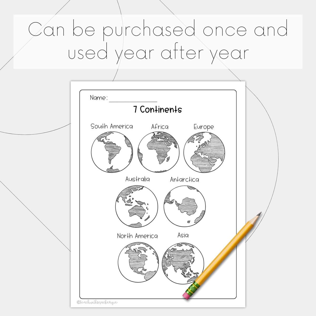 Parts Of A Globe Worksheets For First Grade Printable Globe Worksheet Kindergarten Second Grade Worksheet Homeschool Globe Worksheets Etsy