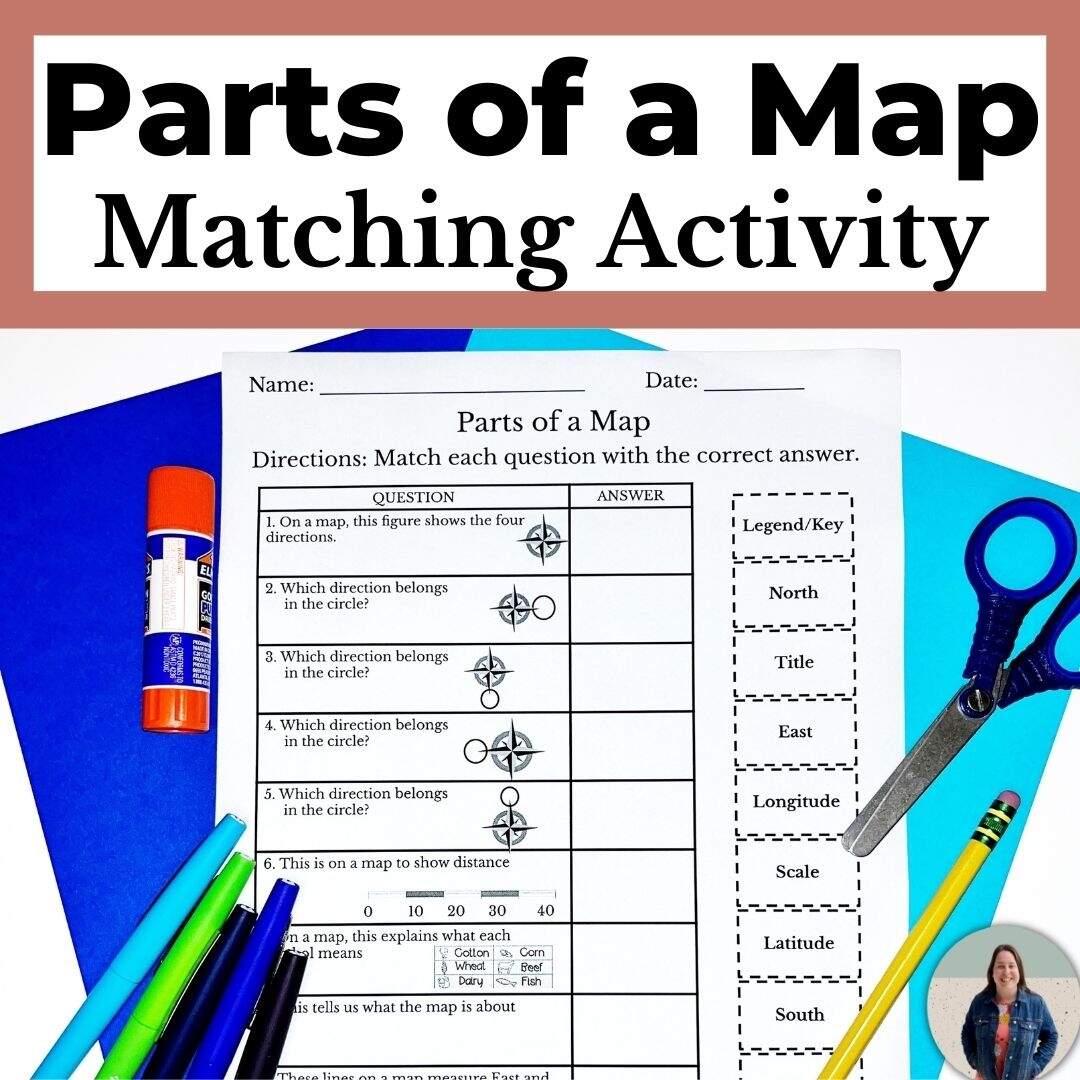 Elements Of A Map Online Exercise For Worksheets Library
