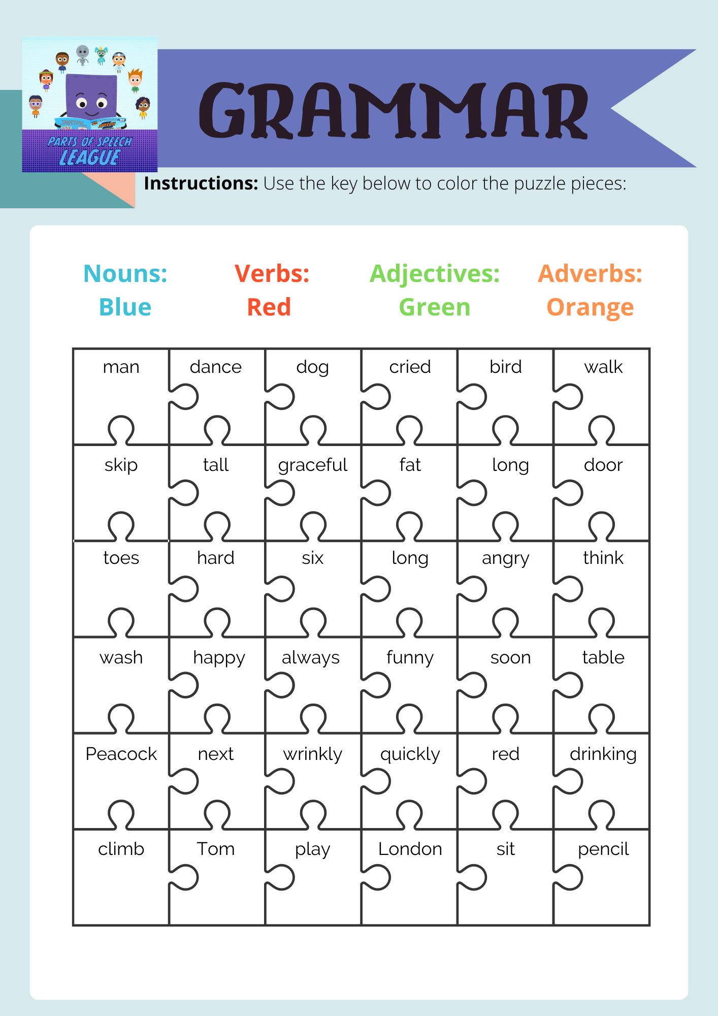 Parts Of Speech Worksheets Hopscotch Worksheets Library Parts Of Speech Worksheets Hopscotch Worksheets Library