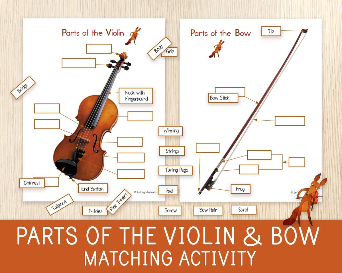 Parts Of The Violin Bow Matching Activity Answer Key Music School Musical Instruments String Instruments All Ages Homeschool Etsy Parts Of The Violin Bow Matching Activity Answer Key Music School Musical Instruments String Instruments All Ages Homeschool Etsy