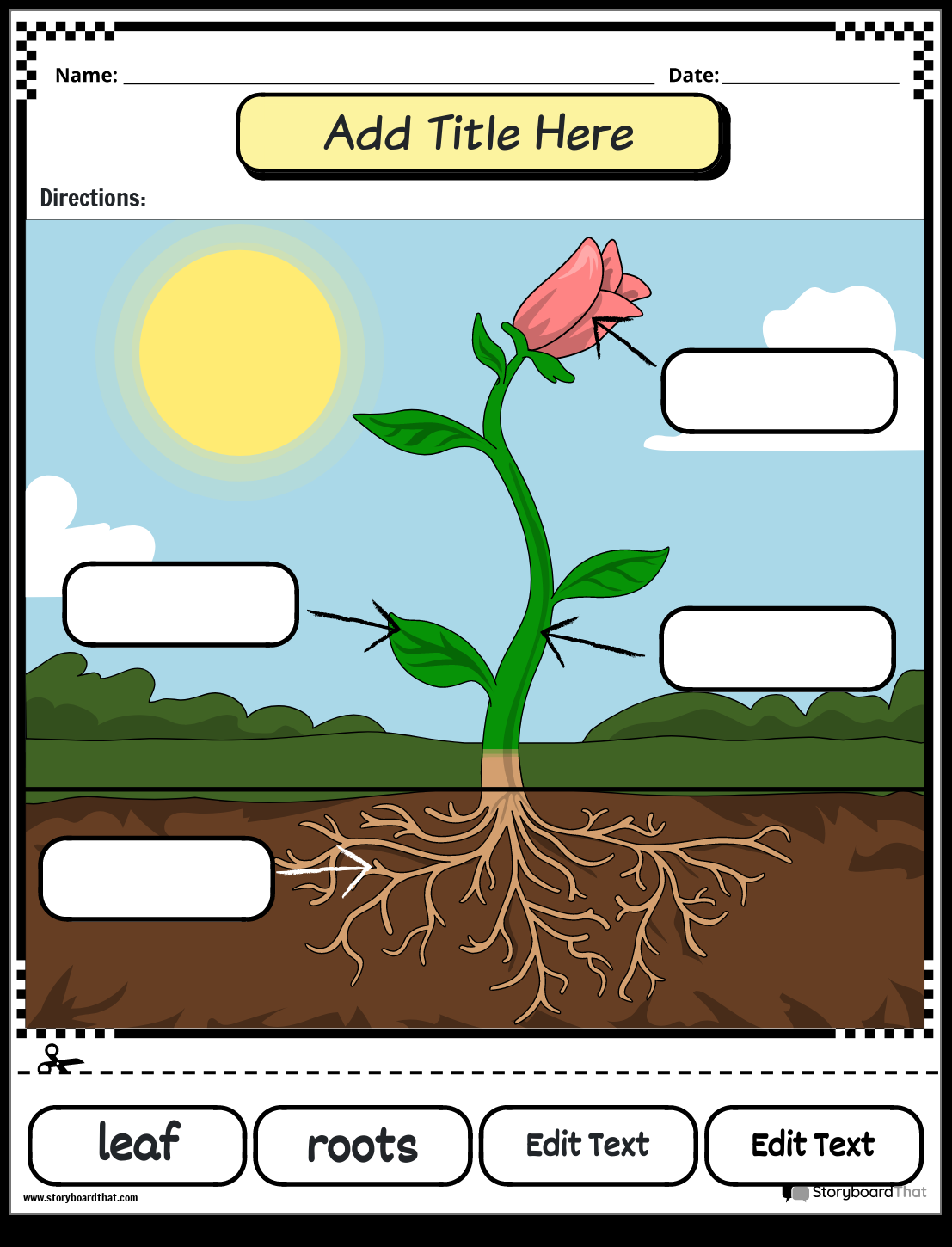 Plant Worksheets Free Customizable From Storyboard That Plant Worksheets Free Customizable From Storyboard That