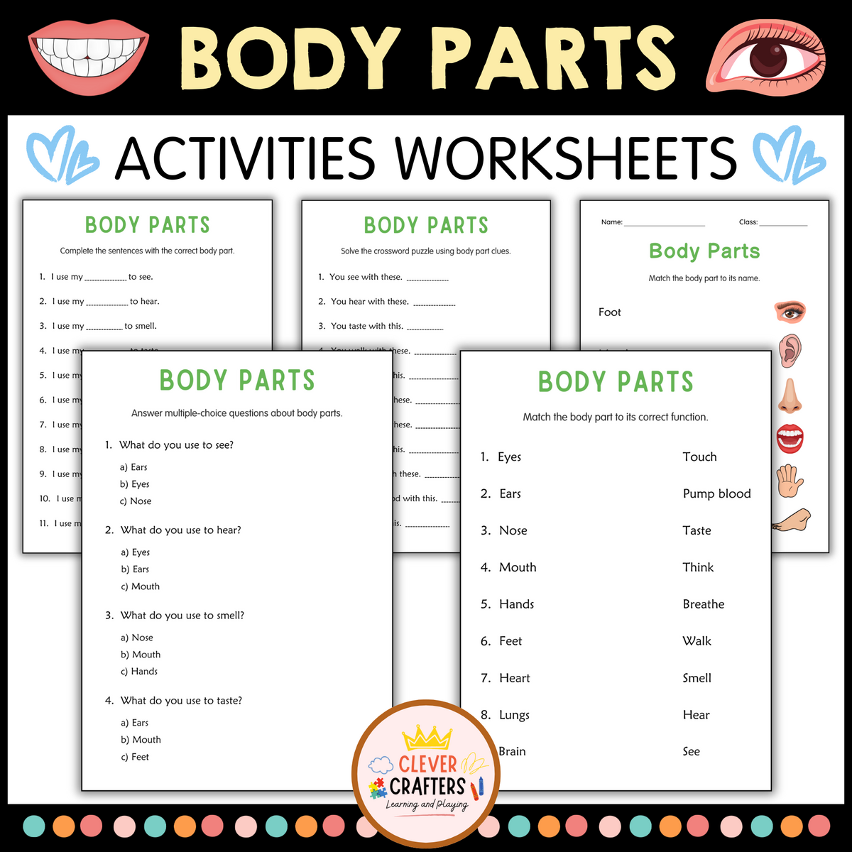 Printable Human Body Parts Worksheet Body Parts Matching Activity For Grade 2 Made By Teachers Printable Human Body Parts Worksheet Body Parts Matching Activity For Grade 2 Made By Teachers