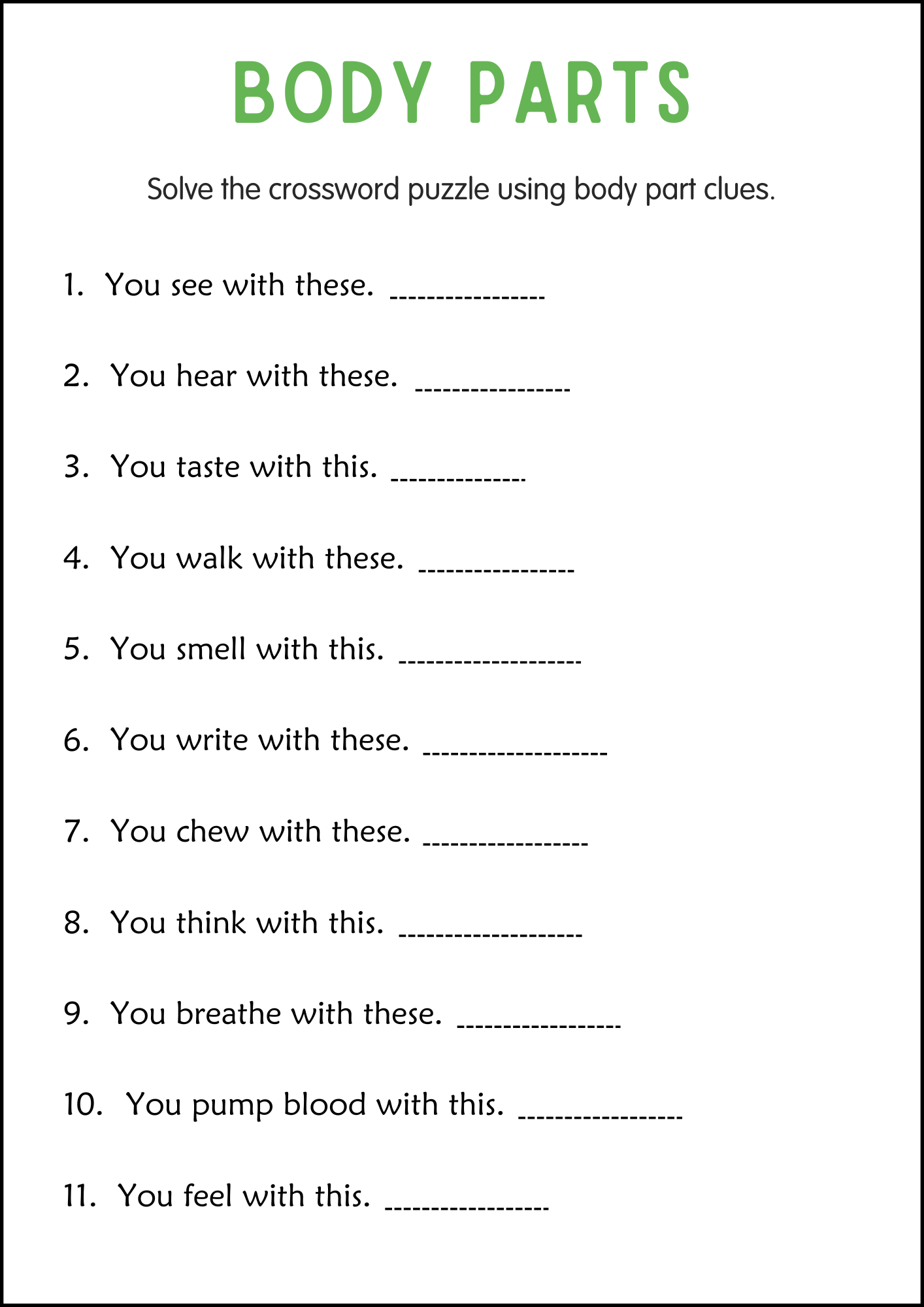 Printable Human Body Parts Worksheet Body Parts Matching Activity For Grade 2 Made By Teachers Printable Human Body Parts Worksheet Body Parts Matching Activity For Grade 2 Made By Teachers