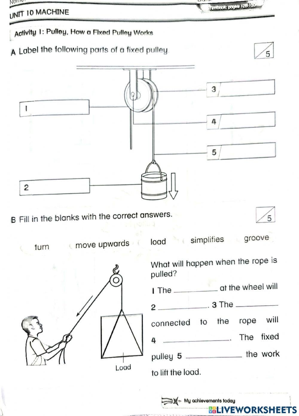 Pulley Mus Lina Worksheets Library Pulley Mus Lina Worksheets Library