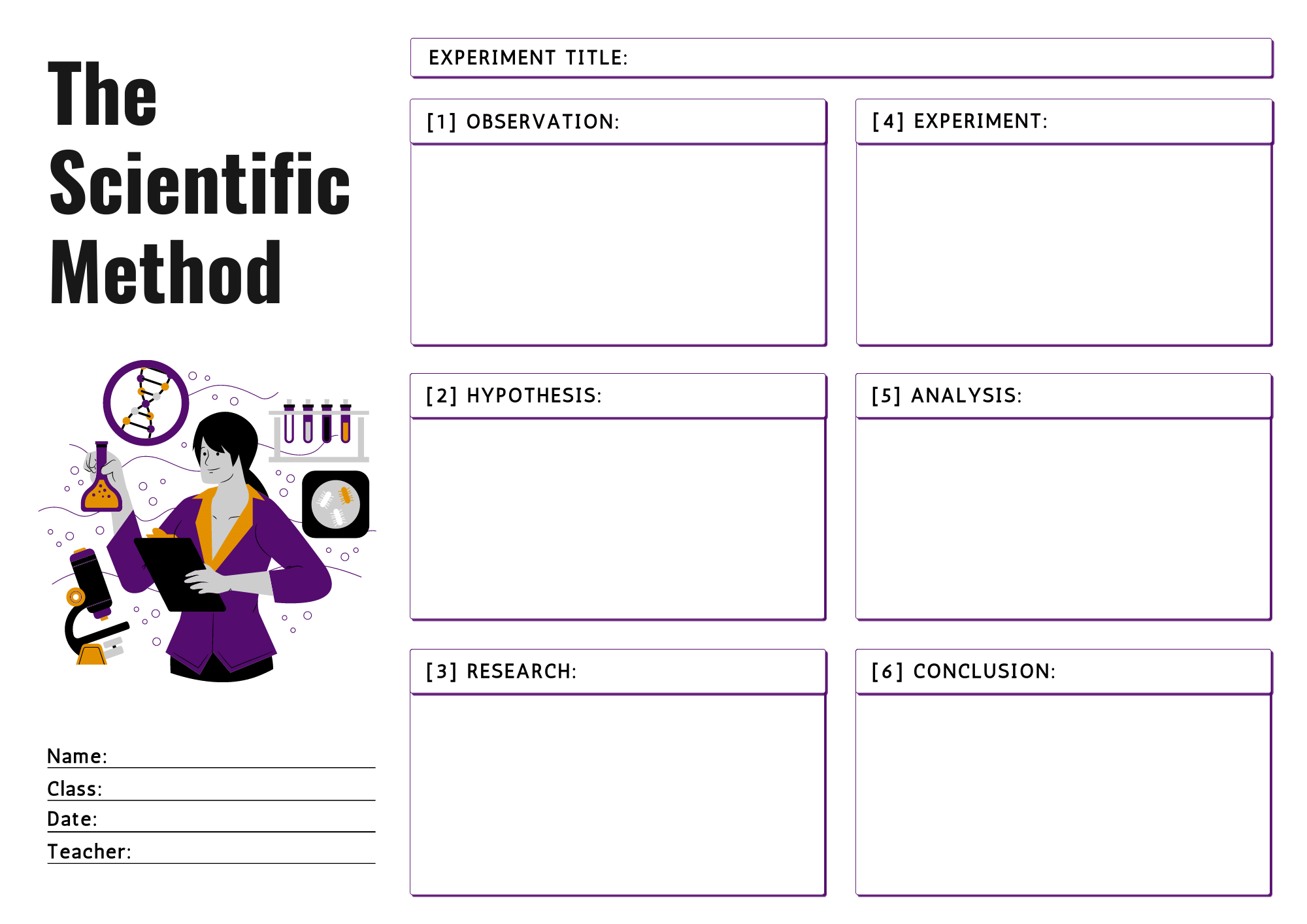 Scientific Method Worksheet Example For Kids STEM Smartly