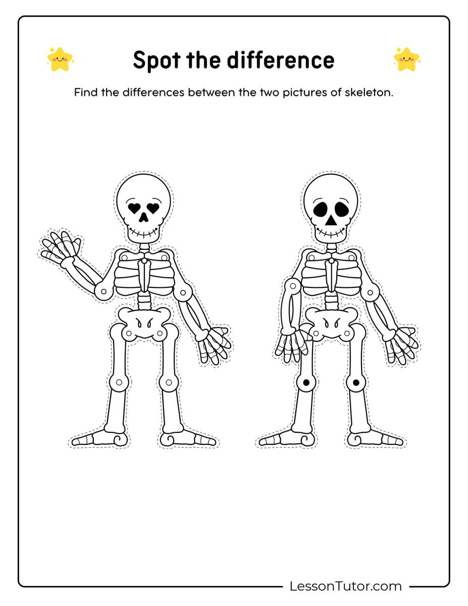Skeleton System Worksheets Free Coloring Pages PDF Printables And Worksheets Lesson Tutor