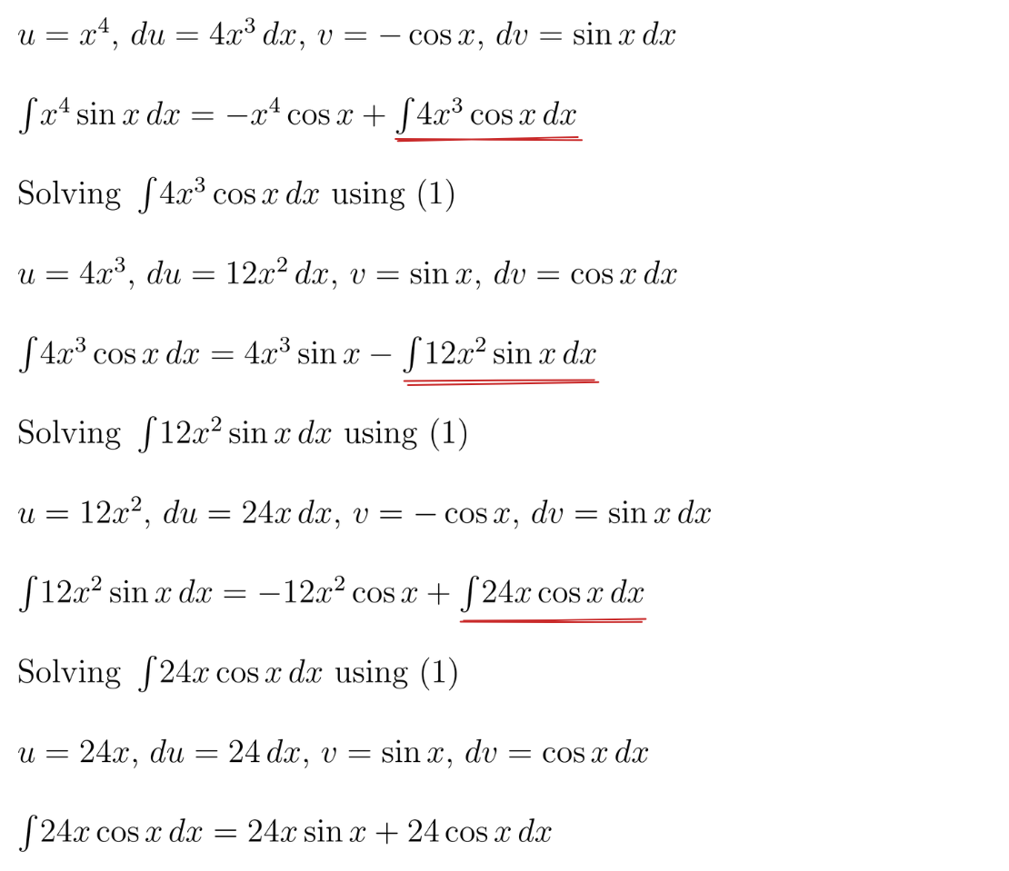 Tabular Integration Faster Accurate Way To Solve Repeated Integration By Parts By Arpita Bhattacharya Medium Tabular Integration Faster Accurate Way To Solve Repeated Integration By Parts By Arpita Bhattacharya Medium