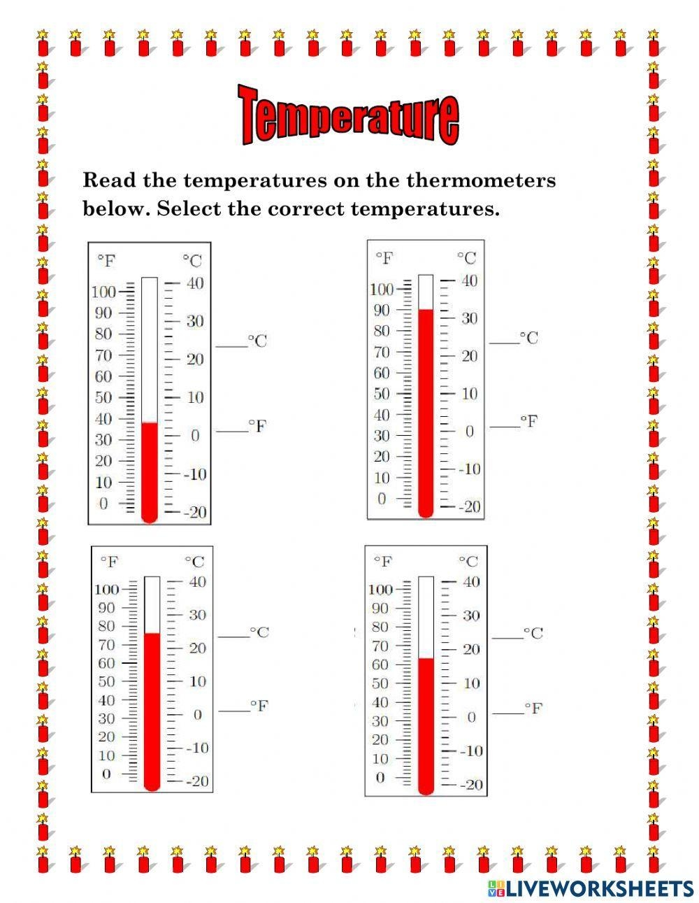 Temperature And Reading A Thermometer Worksheet Worksheets Library Temperature And Reading A Thermometer Worksheet Worksheets Library