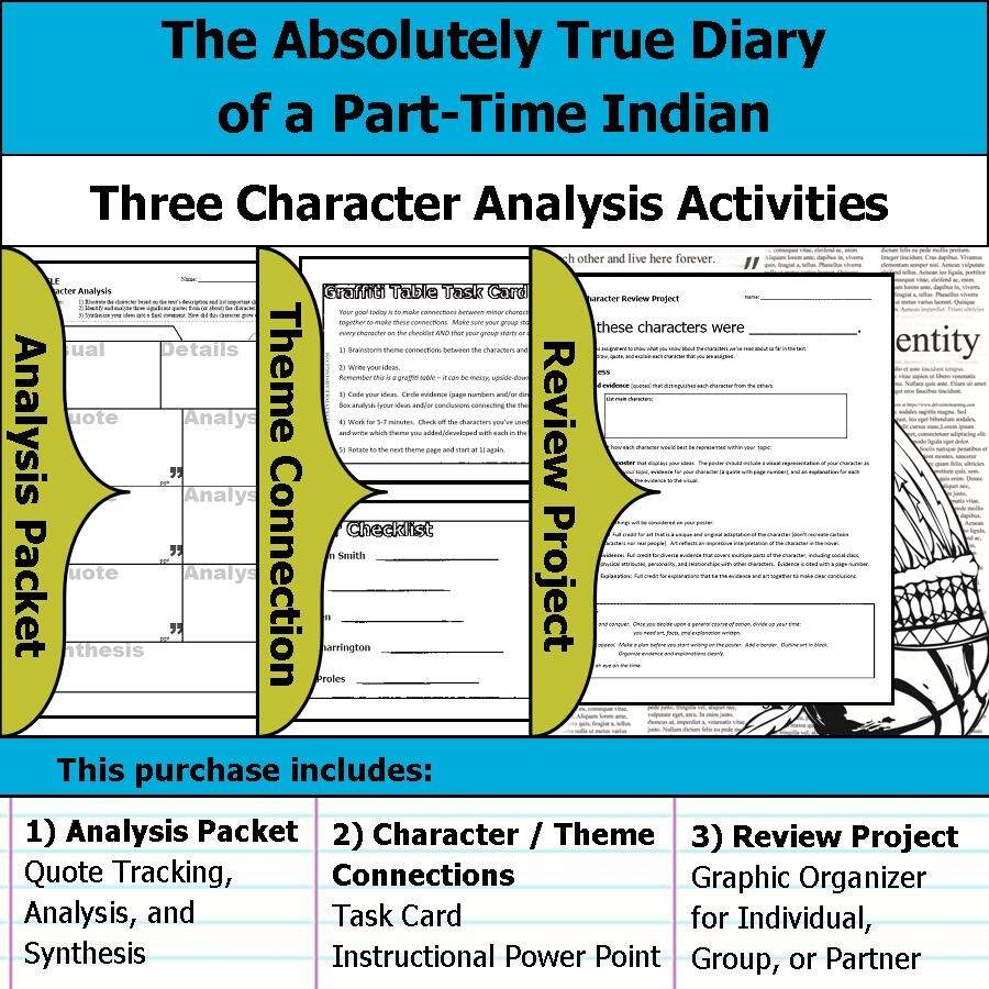 The Absolutely True Diary Of A Part Time Indian Teaching Unit