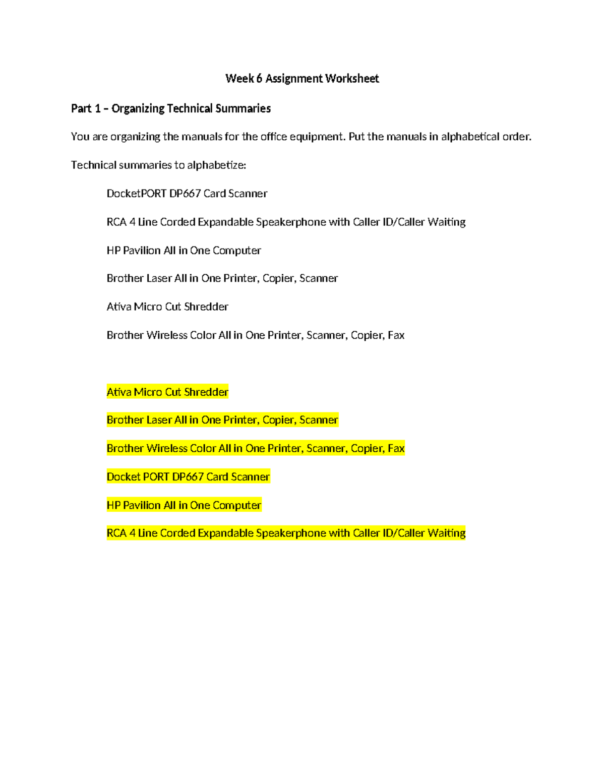 Week 6 Assignment Worksheet Safety Procedures And Responsibilities Studocu Week 6 Assignment Worksheet Safety Procedures And Responsibilities Studocu