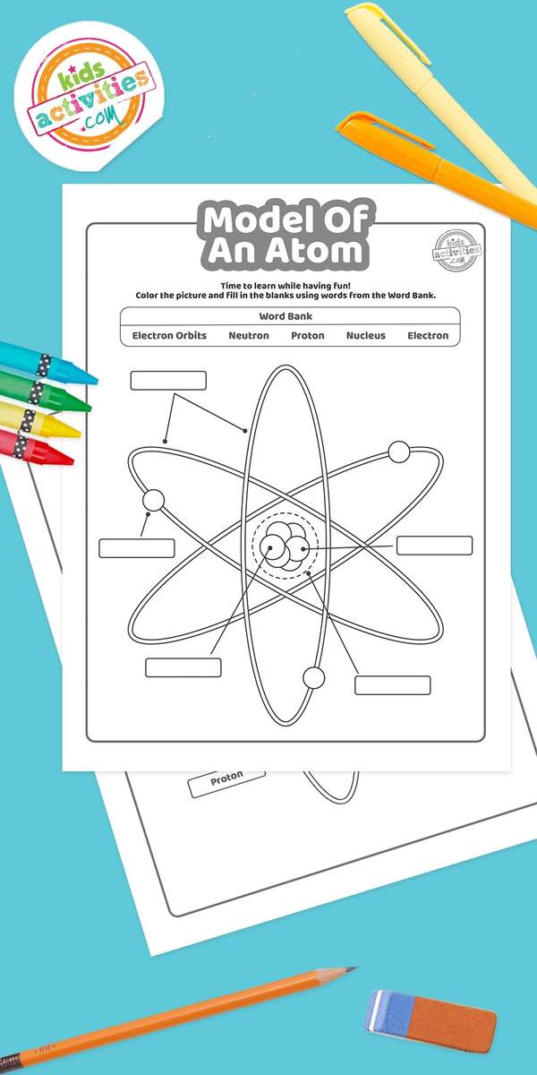 What Is An Atom Science Worksheets For Kids Kids Activities Blog What Is An Atom Science Worksheets For Kids Kids Activities Blog
