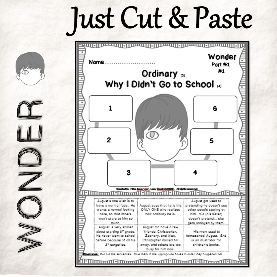 WONDER Chapter Summaries Made By Teachers