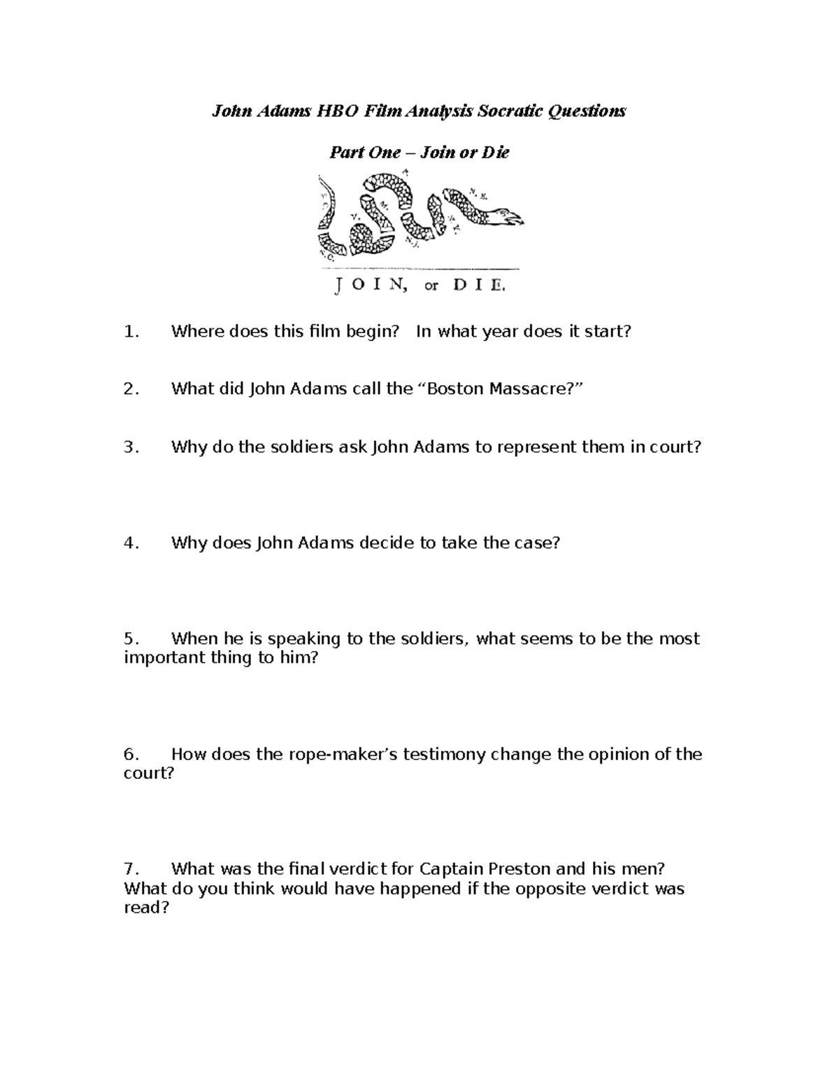 Worse Than Slavery Cartoon Analysis Worksheet W Studocu