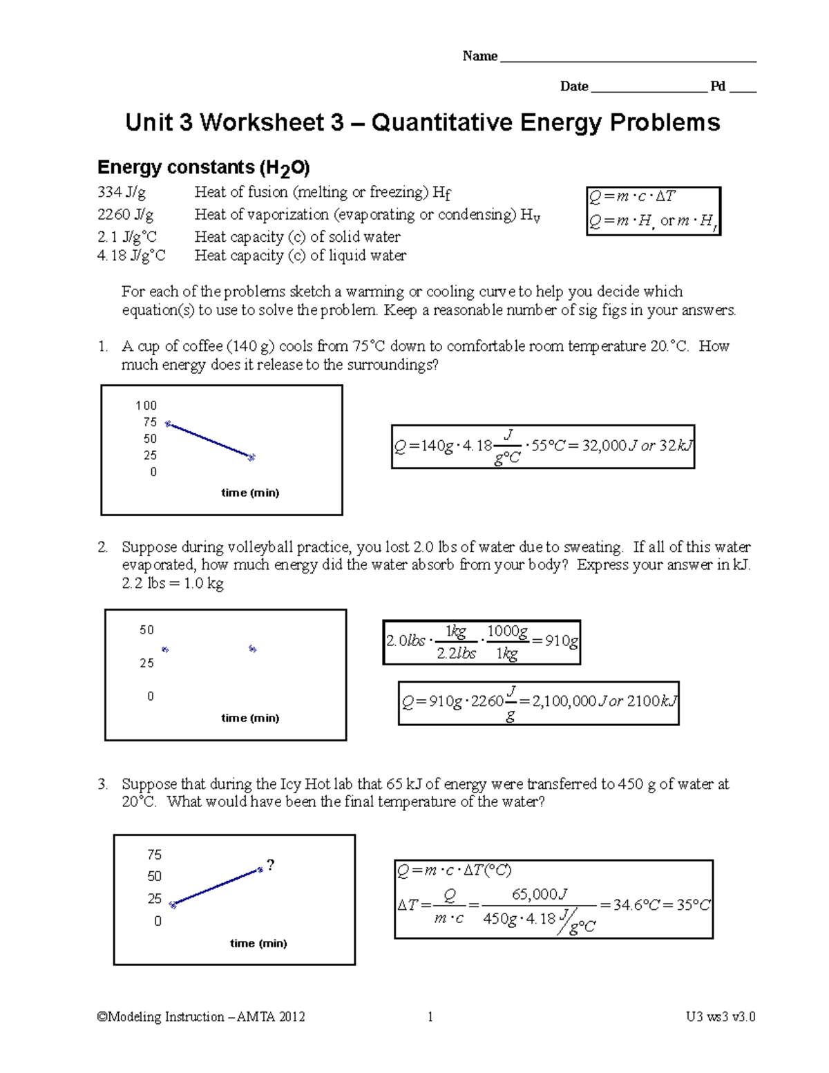 WS3 Quantitative Energy Problems Key Solutions 1 Studocu